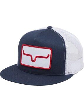 Unisex Adjustable Snapback Trucker Hat - Ventilated High-Profile Flat Bill Cap
